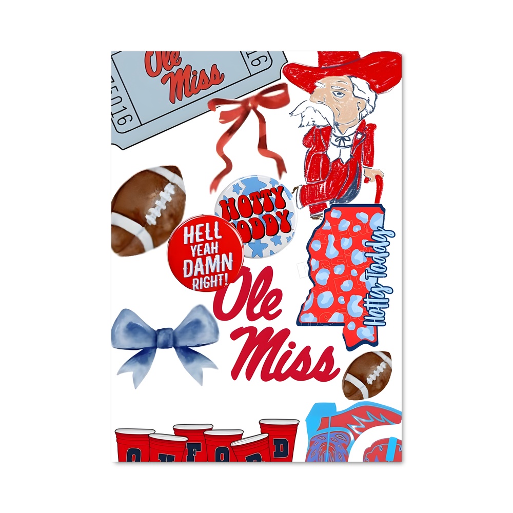 Poster Ole Miss Pride
